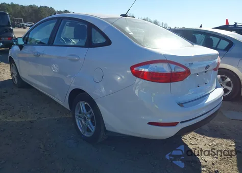 2019 Ford Fiesta Se из США, поврежденный, VIN 3FADP4BJ4KM141153